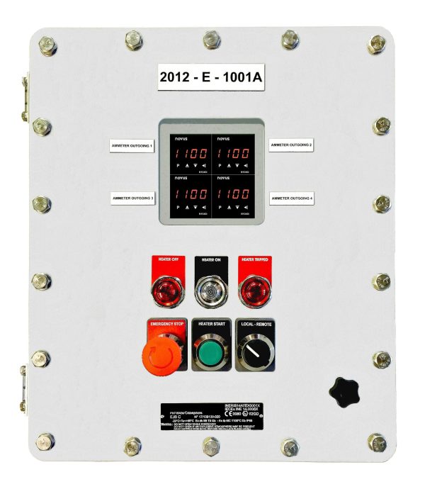 Explosion proof (ATEX) IIB + H2 EJB explosion proof enclosures in Copper Free Aluminium