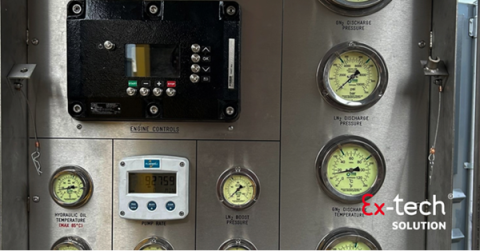 explosion proof enclosure for volvo penta control interface